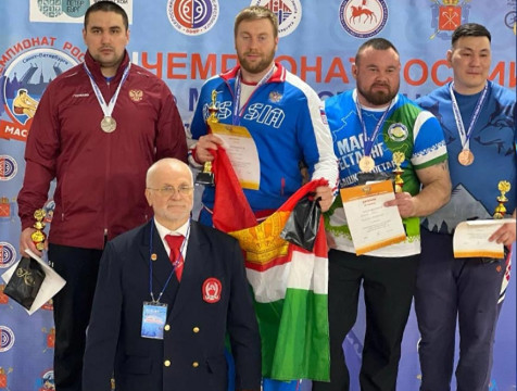 Коллекцию медалей собрали калужане на чемпионате России по мас-рестлингу