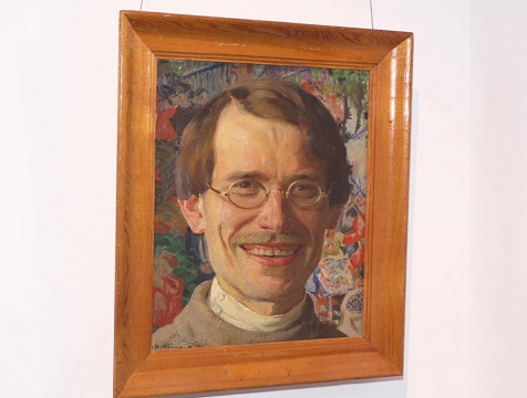 Автопортрет Афанасия Куликова выставили в Калужском музее изобразительных искусств