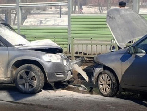 Тройное ДТП произошло на улице Вишневского в Калуге