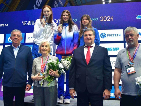 Калужане начали собирать коллекцию медалей на чемпионате России по плаванию